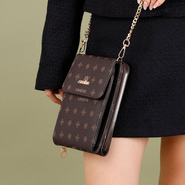 Armine 266 Eleta Women's Chain Strap Crossbody Bag