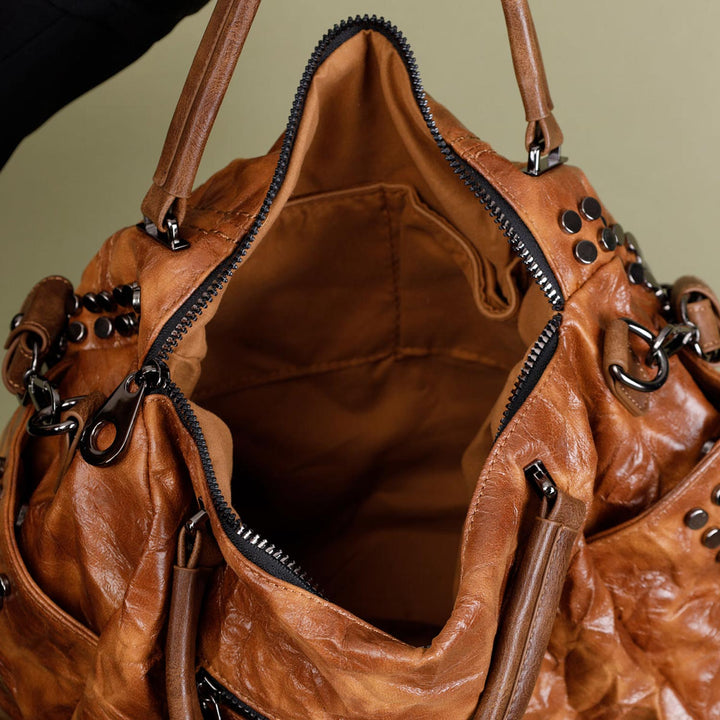 Yasur Women's Chain Detailed Crossbody Bag