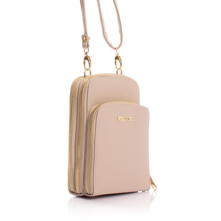 Premium series strap thin 3 -eyed zipper design varona varona stylish woman mini cross bag