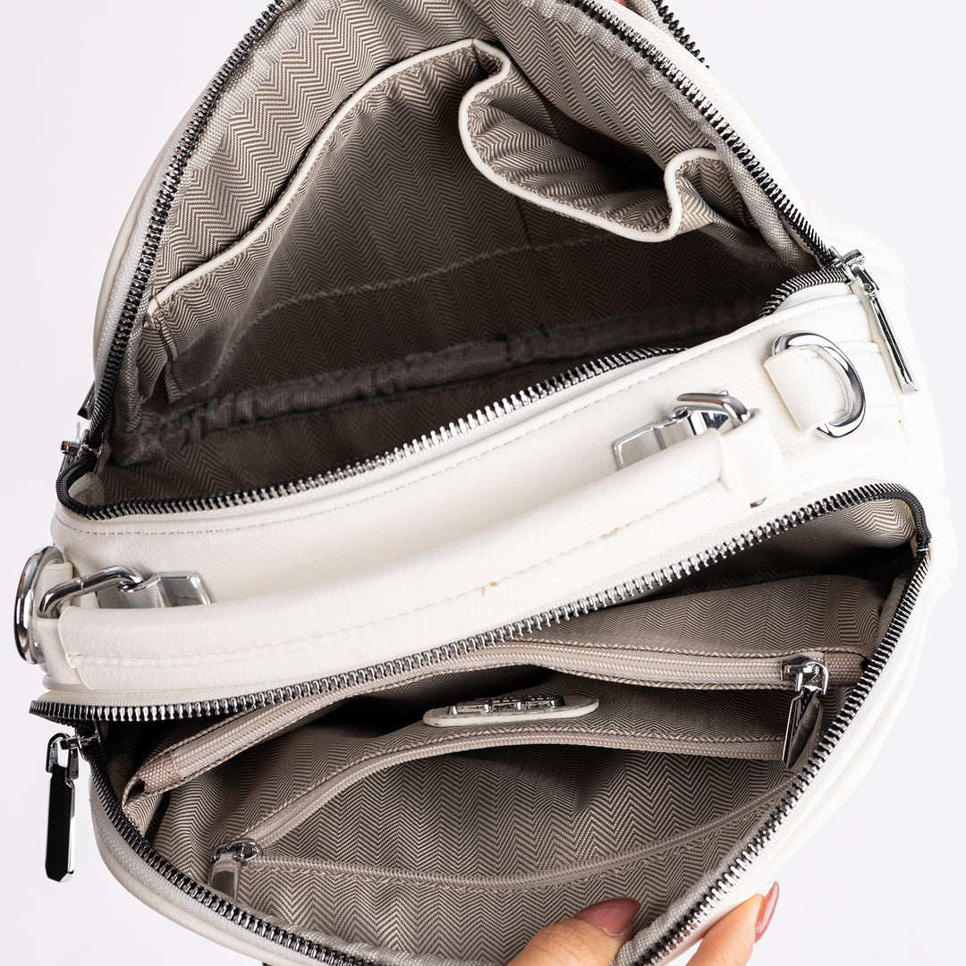 Senza Handbag and Adjustable Strap Crossbody Bag