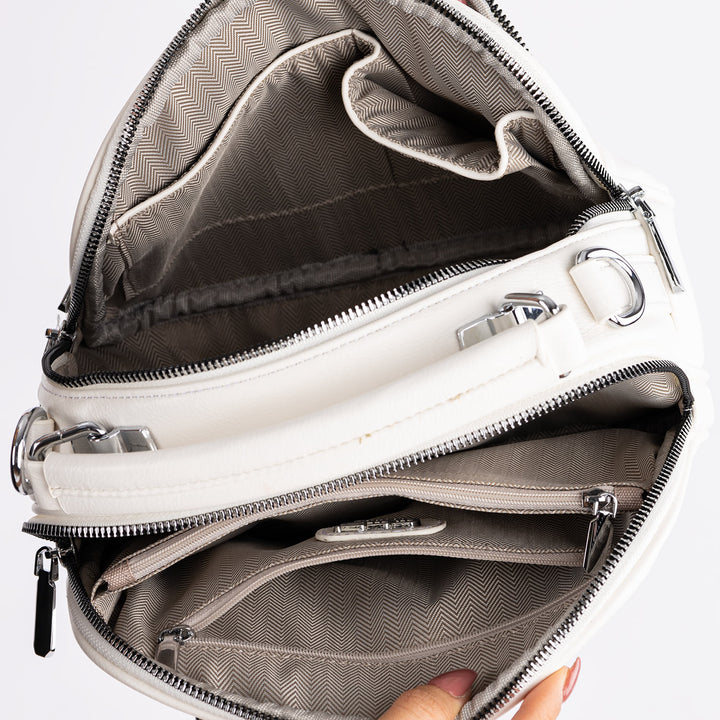 Senza Handbag and Adjustable Strap Crossbody Bag