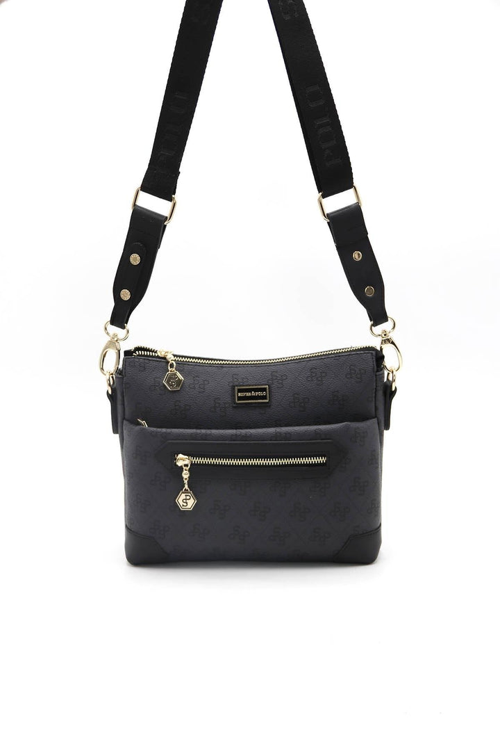 Silver & Polo SP1110 Monogram Kadın Çapraz Çantası