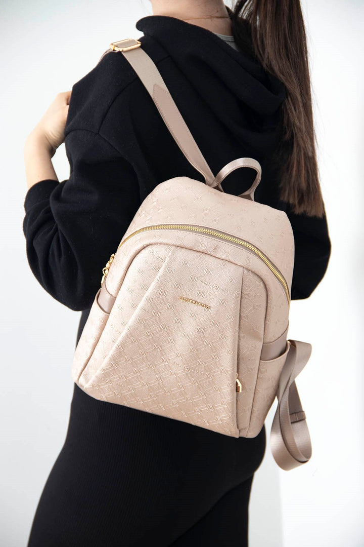 Silver & Polo SP926 Logolu Kadın Sırt Çantası