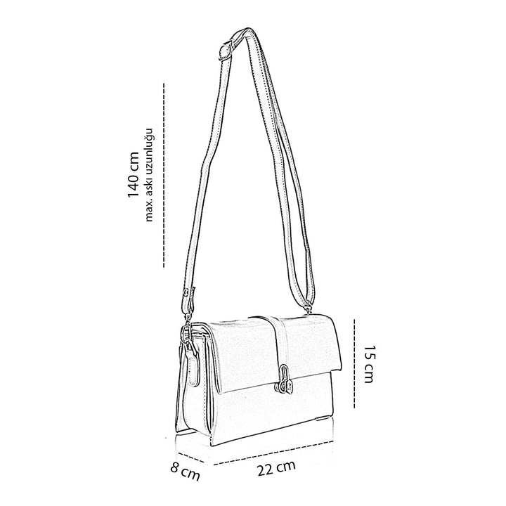 TONALE Female Adjustable Strap Cross Bag