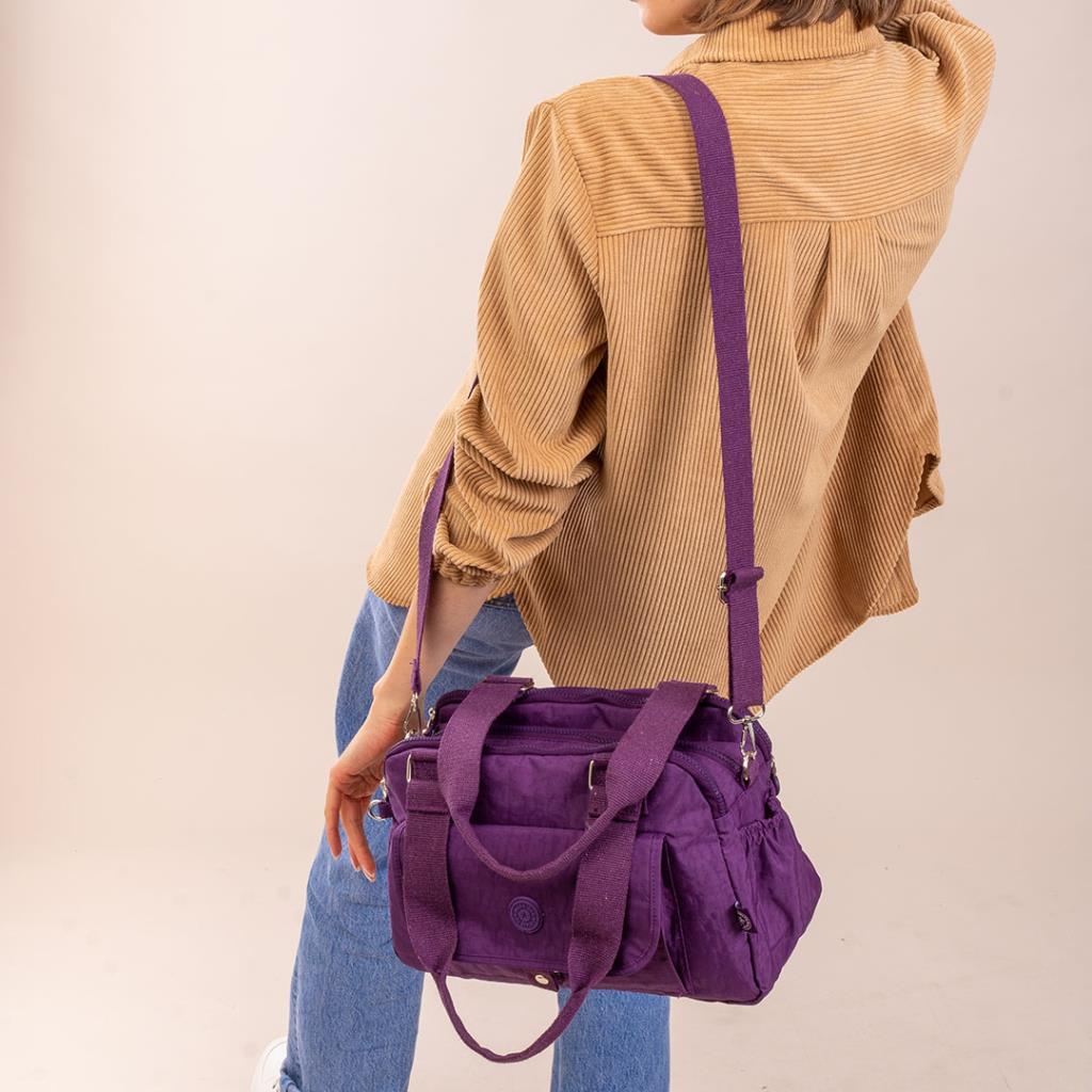 Vendi Waterproof Crinkle Shoulder Bag