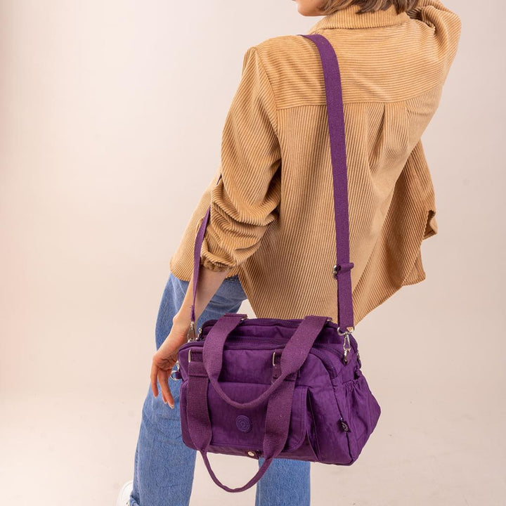 Vendi Waterproof Crinkle Shoulder Bag